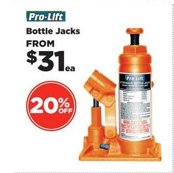 Repco Pro-lift Bottle Jacks offer