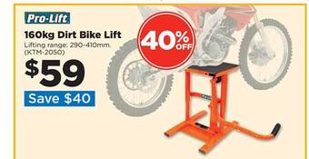Repco Pro-lift 160kg Dirt Bike Lift offer
