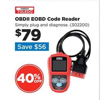 Repco Obdii Eobd Code Reader offer