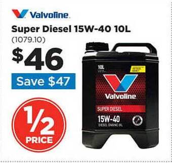 Repco Valvoline Super Diesel 15w-40 offer