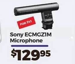 Teds Cameras Sony Ecmgz1m Microphone offer