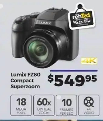 Teds Cameras Lumix Fz80 Compact Superzoom offer