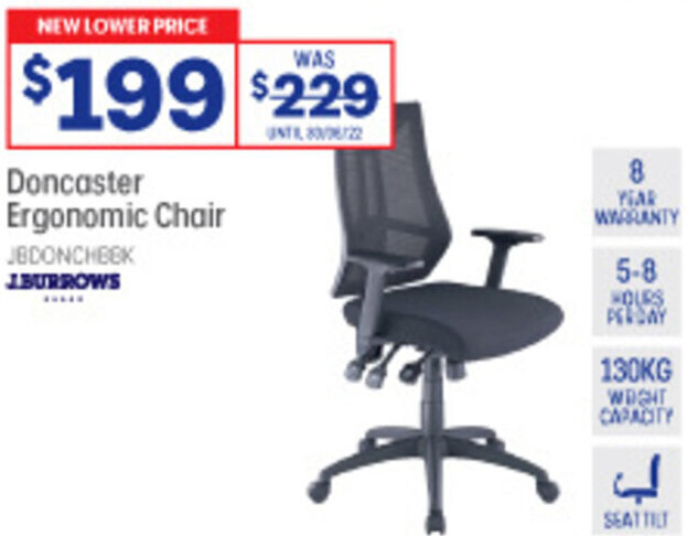 doncaster chair officeworks