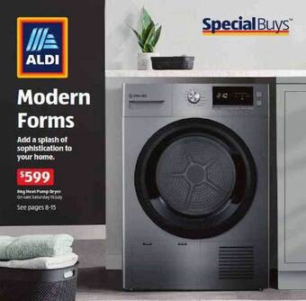 ALDI 8kg Heat Pump Dryer offer