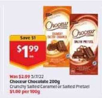 ALDI Choceur Chocolate offer