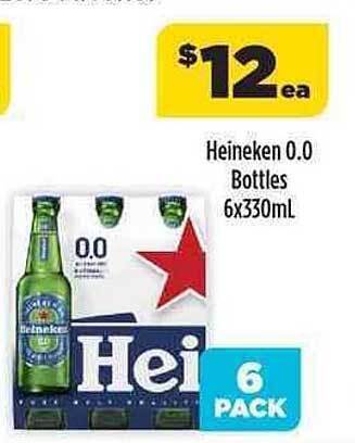 Liquorland Heineken 0.0 Bottles offer