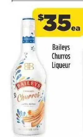 Liquorland Baileys Churros Liqueur offer