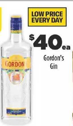 Liquorland Gordon's Gin offer