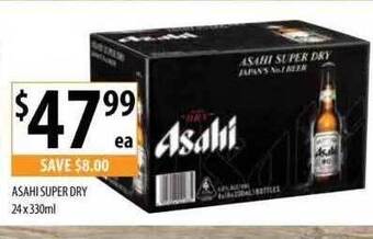 Supabarn Asahi Super Dry offer