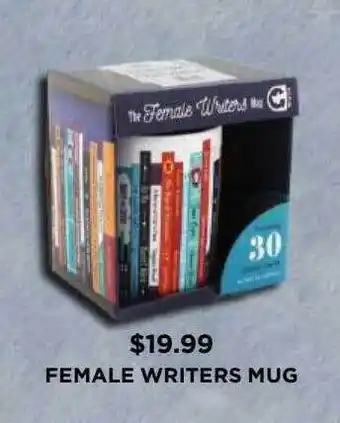 Dymocks Female Writers Mug offer