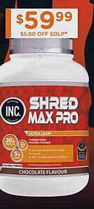 Chemist Warehouse Shred Max Pro offer