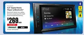 SuperCheap Auto Pioneer 6.2'' Digital Media Player W-bluetooth offer