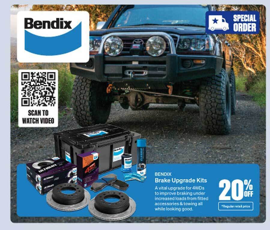 Bendix Brake Upgrade Kits offer at SuperCheap Auto