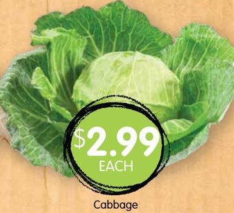 Spudshed Cabbage offer
