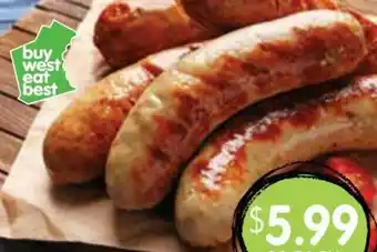 Spudshed Chicken Sausage 20 Pack offer