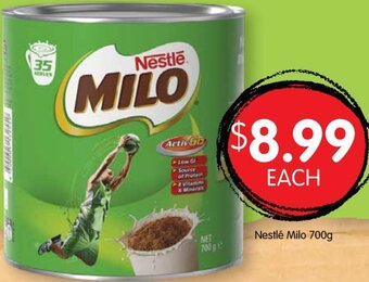 Spudshed Nestlé Milo 700g offer