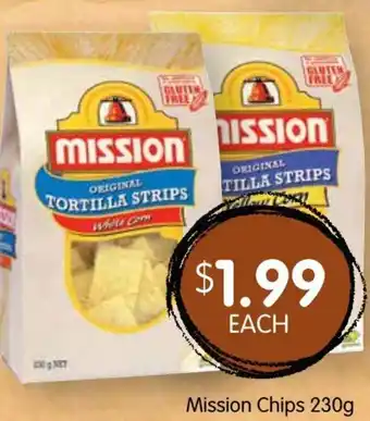 Spudshed Mission Chips 230g offer
