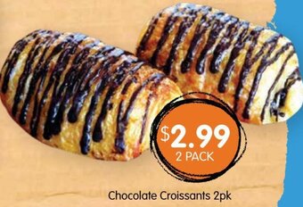 Chocolate Croissants 2pk