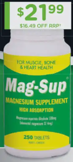 Mag-Sup 250 Tablets