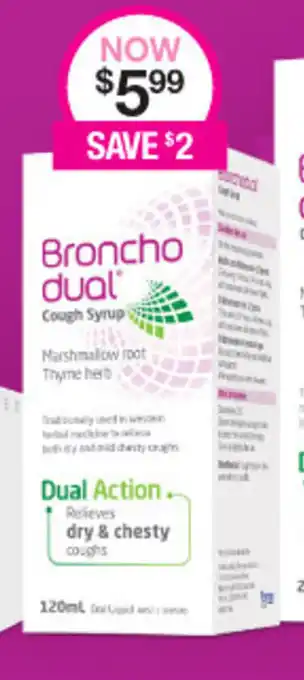 Priceline Bronchodual Cough Syrup 120mL offer