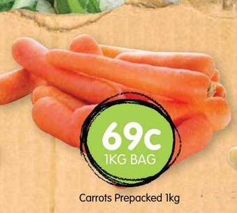 Spudshed Carrots Prepacked offer