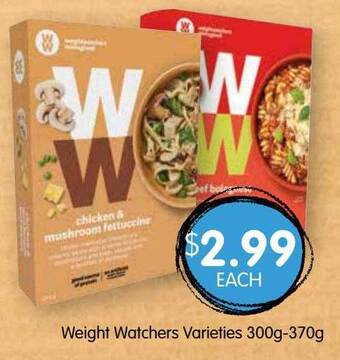 Spudshed Weight Watchers Varieties offer