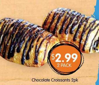 Spudshed Chocolate Croissants 2pk offer
