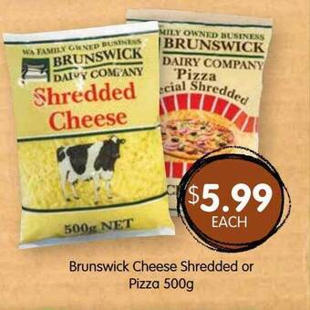 Spudshed Brunswick Cheese Shredded Or Pizza offer