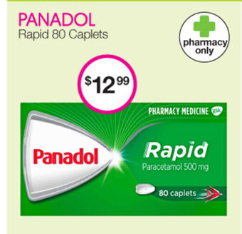 Panadol Rapid 80 Caplets