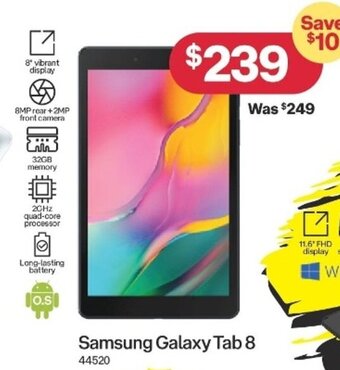 Australia Post Samsung Galaxy Tab 8 offer