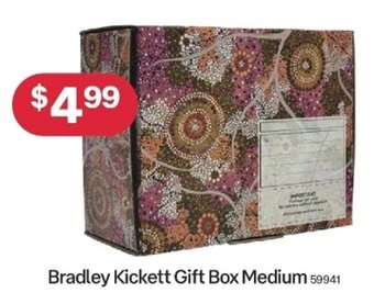 Australia Post Bradley Kickett Gift Box Medium offer
