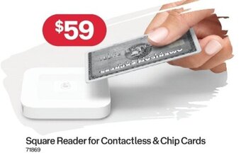 Square Reader for Contactless & Chip Cards