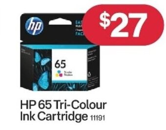 Australia Post HP 65 Tri-Colour Ink Cartridge offer