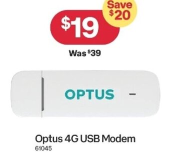 Australia Post Optus 4G USB Modem offer