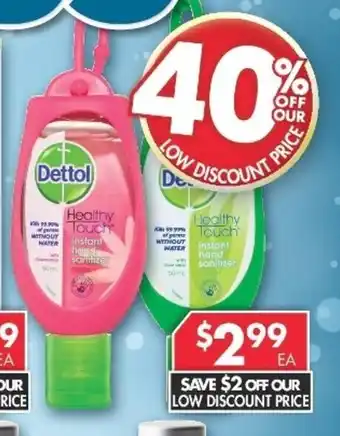 Dettol Sanitizers 50mL