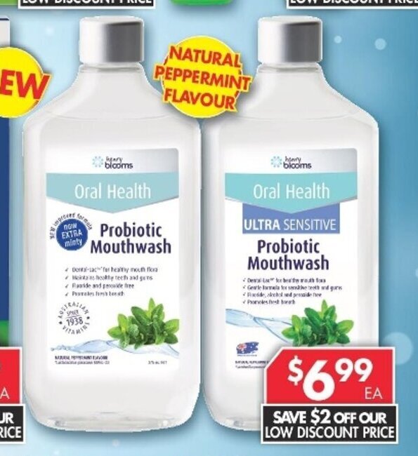 Oral Health Probiotic Mouthwash offer at Pharmacy4Less
