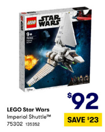BIG W Lego Star Wars Imperial Shuttle 75302 offer