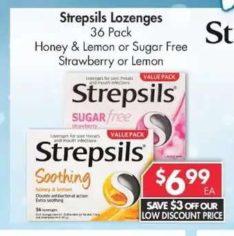 Pharmacy4Less Strepsils Lozenges offer