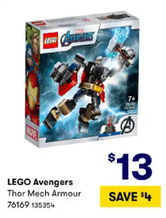 BIG W Lego Avngers Thor Mech Amour 76169 offer