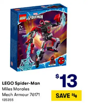 BIG W Lego Spider-Man Miles Morales 76171 offer