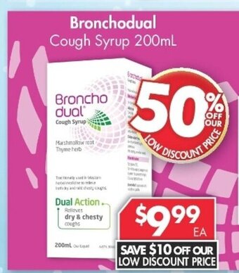 Pharmacy4Less Bronchodual Cough Syrup 200mL offer
