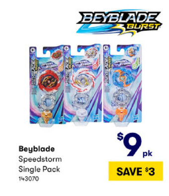BIG W Beyblade Speedstorm Single Pack offer