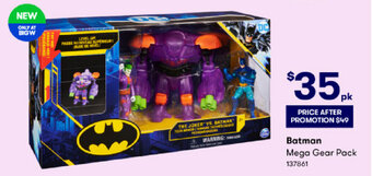 BIG W Batman Mega Gear Pack offer