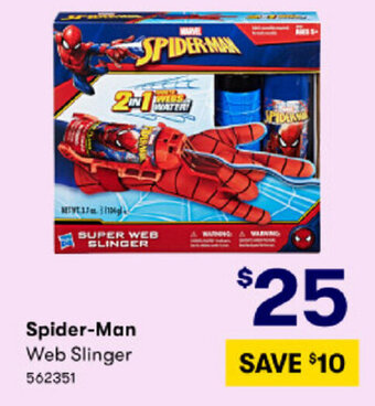 BIG W Spider-Man Web Slinger offer