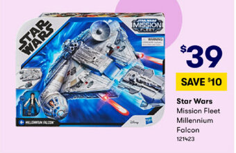 BIG W Star Wars Mission Fleet Millennium Falcon offer