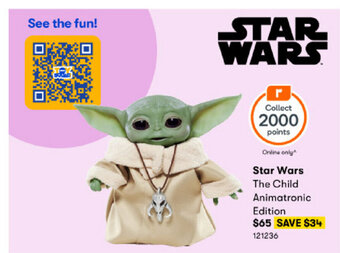 BIG W Star Wars The Child Animatronic Edition offer