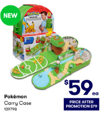 BIG W Pokémon Carry Case offer