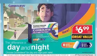 Pharmacy4Less Combolieve Day & Night Pain Relief offer