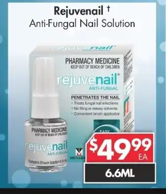 Rejuvenail Anti-Fungal Nail Solution 6.6mL
