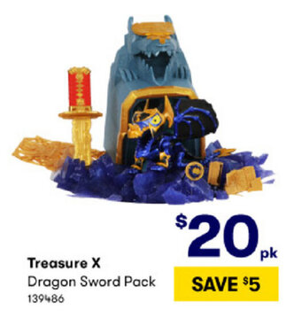 BIG W Treasure X Dragon Sword Pack offer